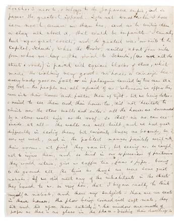 (TRAVEL.) Thomas C Dudley. Group of letters by a clerk with Perry's expedition to Japan.                                                         